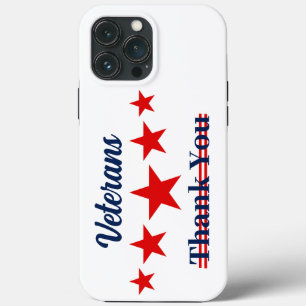 Funda Para iPhone 13 Pro Max Feliz Día de los Veteranos