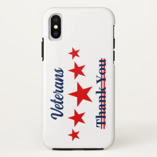Funda Para iPhone XS Feliz Día de los Veteranos