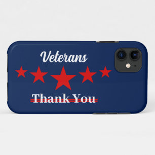 Funda Para iPhone 11 Feliz Día de los Veteranos