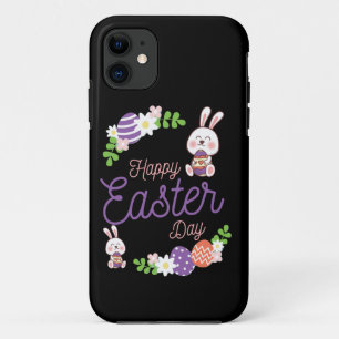 Funda Para iPhone 11 Feliz Día de Pascua, divertido Día de Pascua