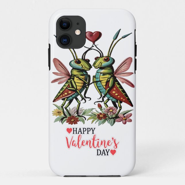 Funda De Case-Mate Para iPhone Feliz Día de San Valentín (Reverso)