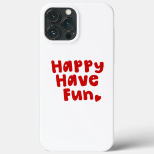 Funda Para iPhone 13 Pro Max Feliz Diversión