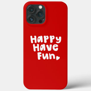 Funda Para iPhone 13 Pro Max Feliz Diversión