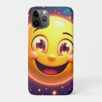 Feliz Emoji de ojos cósmicos