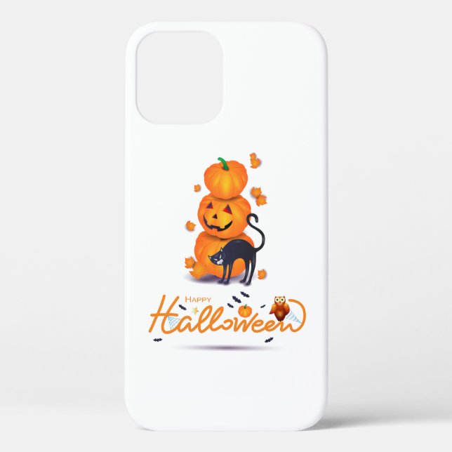 Funda De Case-Mate Para iPhone ¡Feliz Halloween! (Reverso )