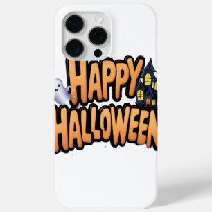 Funda Para iPhone 15 Pro Max Feliz Halloween