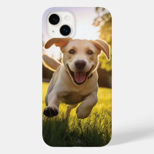 Funda Para iPhone 14 Plus De Case-Mate Felíz Labrador Corriendo