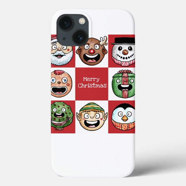 Funda De Case-Mate Para iPhone feliz navidad (Reverso)