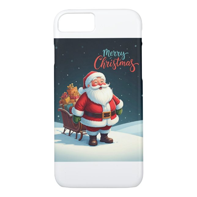 Funda De Case-Mate Para iPhone Feliz Navidad (Reverso)