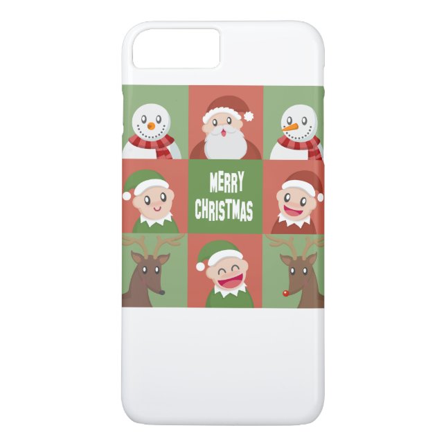 Funda De Case-Mate Para iPhone feliz navidad (Reverso)