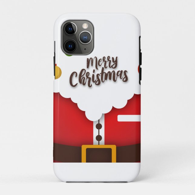 Funda De Case-Mate Para iPhone Feliz Navidad (Reverso)