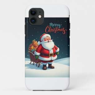 Funda Para iPhone 11 Feliz Navidad