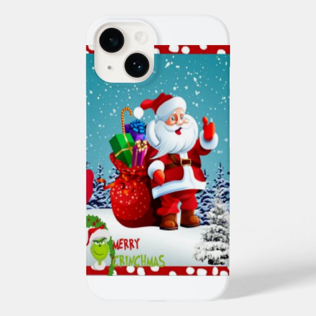 Funda De Case-Mate Para iPhone Feliz Navidad (Reverso )