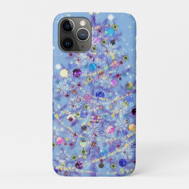Funda De Case-Mate Para iPhone Feliz Navidad - Árbol de Navidad (Reverso)