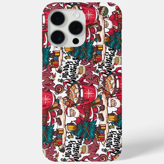 Funda De Case-Mate Para iPhone Feliz Navidad - Festividad de Navidad (Reverso )