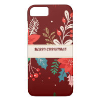 Feliz Navidad Floral