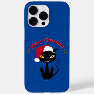 Funda Para iPhone 14 Pro Max De Case-Mate Feliz Navidad Gato Kitty