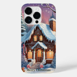 Funda Para iPhone 14 Pro De Case-Mate Feliz Navidad Gingerbread House