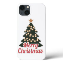 Feliz Navidad iPhone 13 Funda: Nuevo modelo festiv