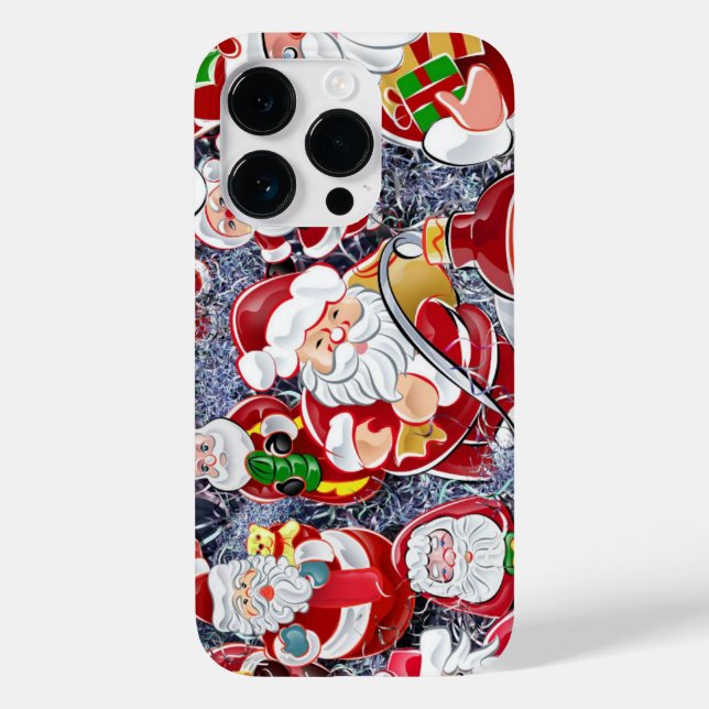 Funda De Case-Mate Para iPhone Feliz navidad y feliz año nuevo (Reverso )