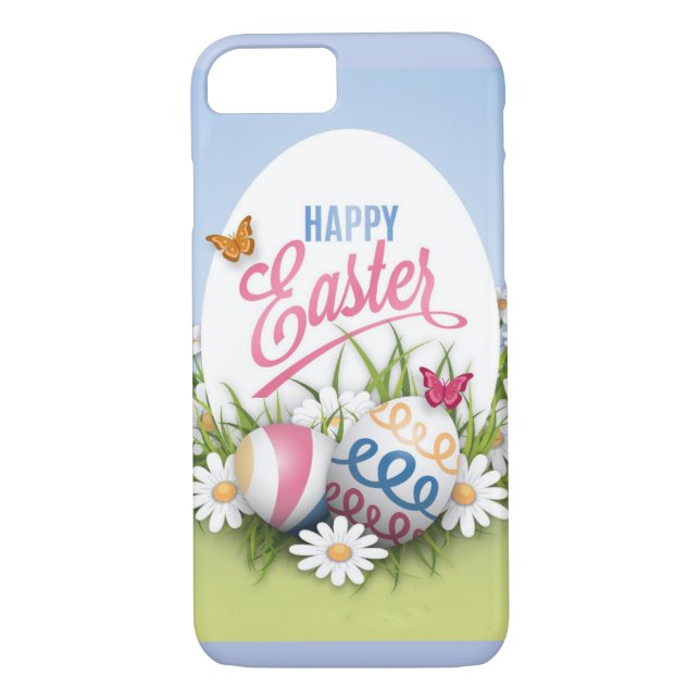 Funda De Case-Mate Para iPhone Feliz Pascua (Reverso)