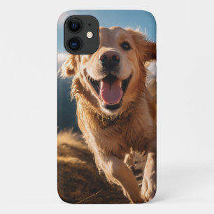 Funda Para iPhone 11 Feliz recuperación de oro corriendo