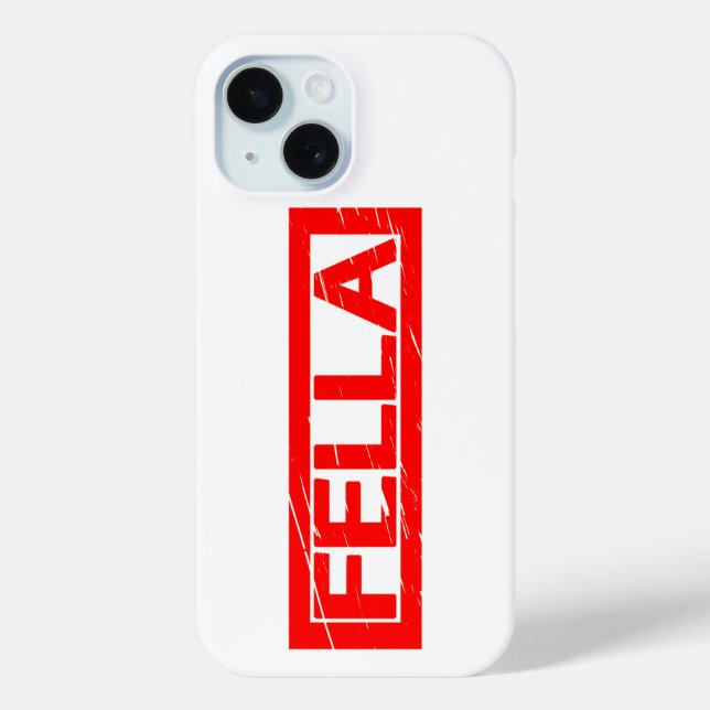 Funda De Case-Mate Para iPhone Fella Stamp (Reverso )
