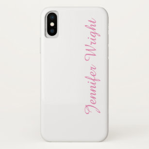 Funda Para iPhone XS Femenino minimalista profesional elegante