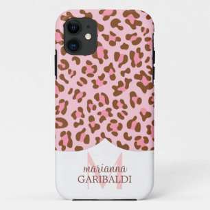 title_seo2 Femenino rosado moderno del estampado leopardo de