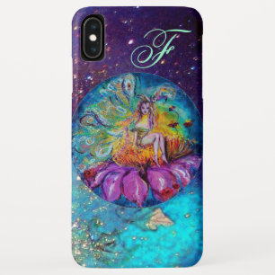 Funda Para iPhone XS Max FERIA EN EL Monograma Verde azulado Azul NOCTURNO