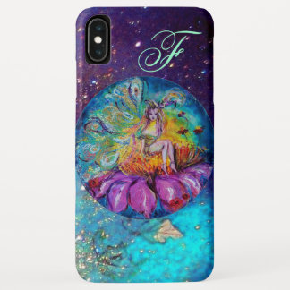 Funda Para iPhone XS Max FERIA EN EL Monograma Verde azulado Azul NOCTURNO