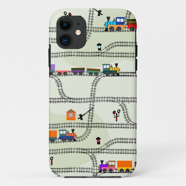 Funda De Case-Mate Para iPhone Ferrocarril (Reverso)