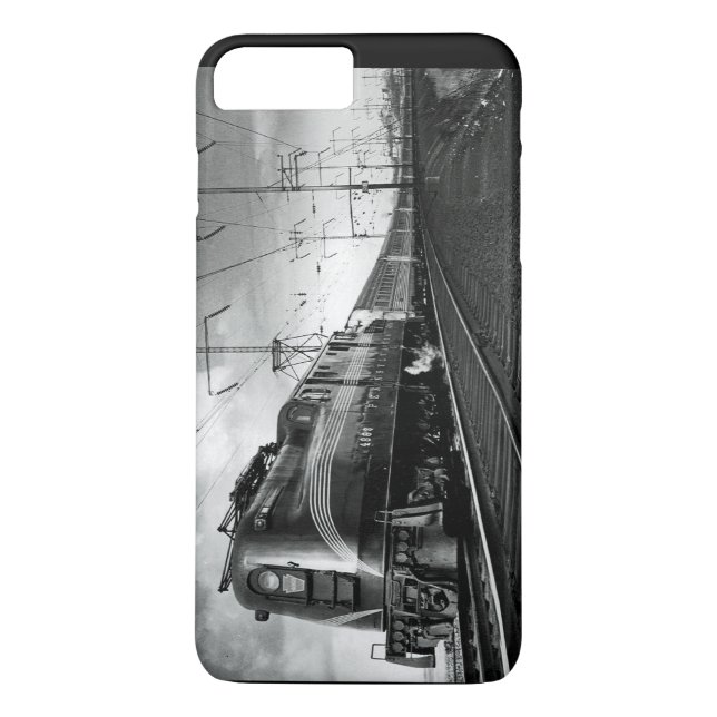 Funda De Case-Mate Para iPhone Ferrocarril de Pennsylvania del congreso (Reverso)