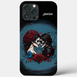 Funda Para iPhone 13 Pro Max Festividad El día de San Valentín de los amantes d