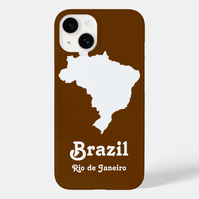 Funda De Case-Mate Para iPhone Festividad nutmeg en Brasil en Emporio Moffa (Reverso )