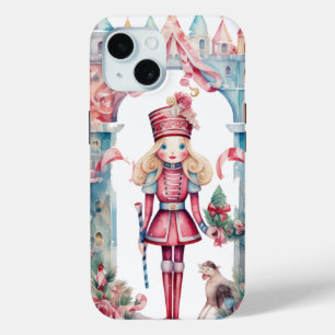 Funda Para iPhone 15 Festividades Navidades de la fiesta de los pepitas