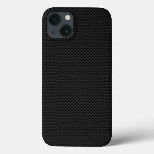 Funda Para iPhone 13 Fibra de carbono negra