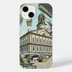 Funda Para iPhone 14 De Case-Mate Ficción científica vintage, ciudad steampunk victo
