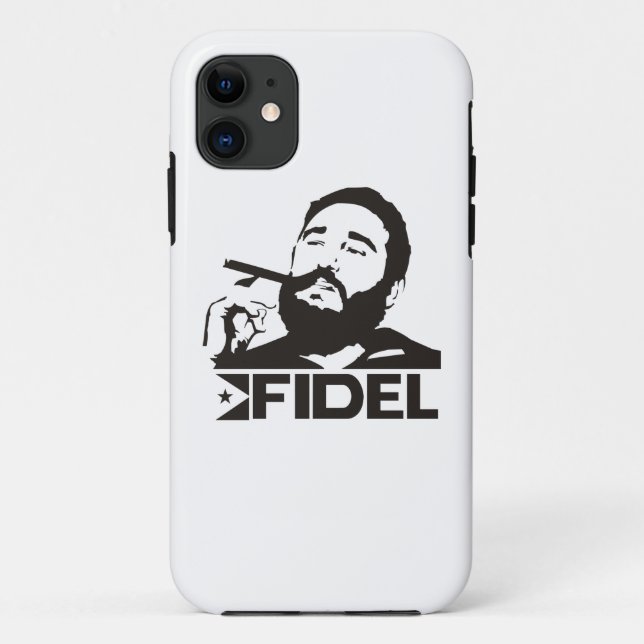 Funda De Case-Mate Para iPhone Fidel Castro (Reverso)
