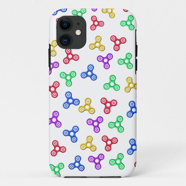 Funda De Case-Mate Para iPhone Fidget Spinners (Reverso)