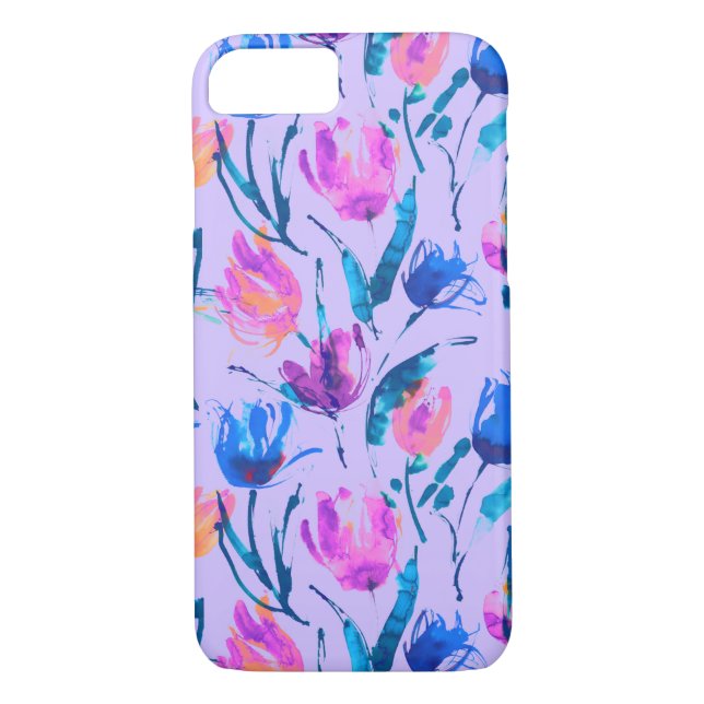Funda De Case-Mate Para iPhone Fiebre tulipana (Reverso)