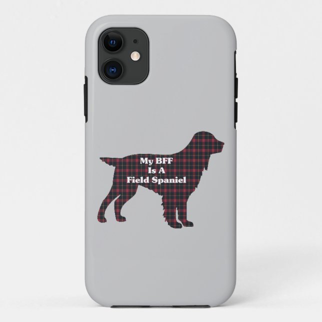 Funda De Case-Mate Para iPhone Field Spaniel BFF (Reverso)