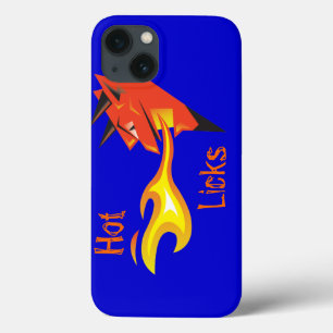 Funda Para iPhone 13 Fiery Devil's Head_Hot Licks