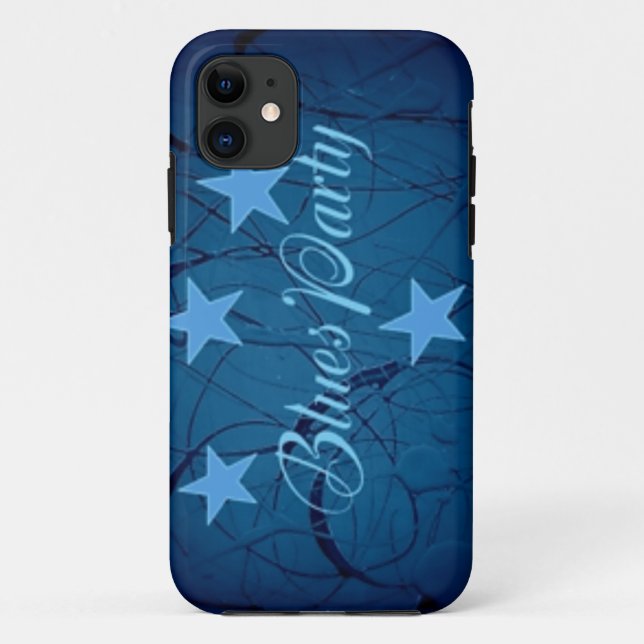 Funda De Case-Mate Para iPhone Fiesta de Blues ll (Reverso)