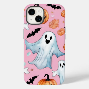 Funda Para iPhone 14 De Case-Mate Fiesta de fantasmas en rosa