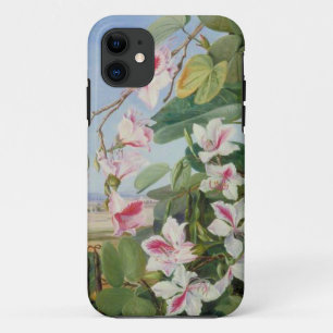 Funda Para iPhone 11 Fiesta de Primavera de Floral Rosa Paz Amor Destin