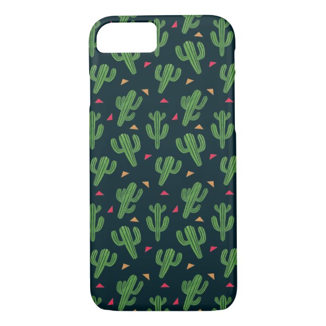 Funda De Case-Mate Para iPhone Fiesta del cactus (Reverso)