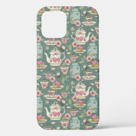Funda Para iPhone 12 Fiesta del té de cosecha