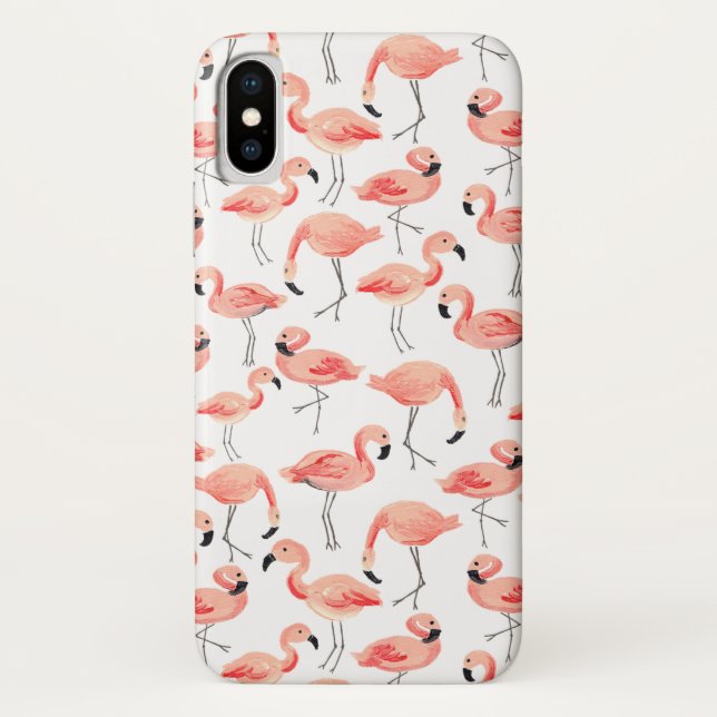 Funda De Case-Mate Para iPhone Fiesta Flamingo (Reverso)