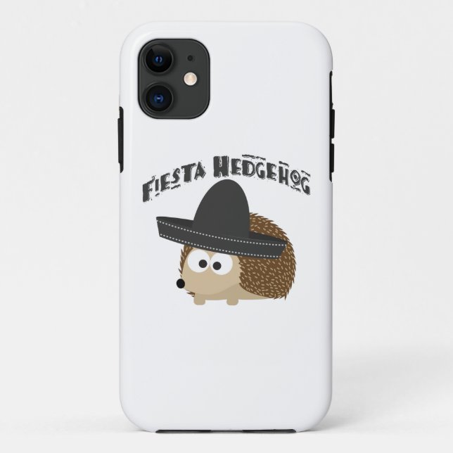 Funda De Case-Mate Para iPhone Fiesta Hedgehog (Reverso)